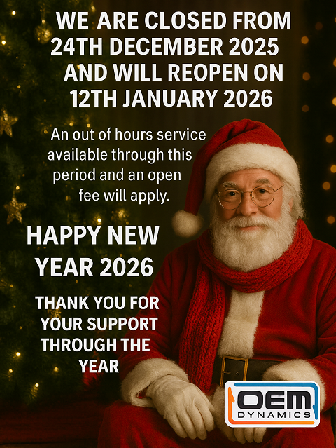 2025 Christmas Closure